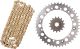 X-Ring Chain Kit 15/44 (110 Links, endless) DID520VX3 gold, Fine Geared Shaft