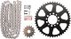 X-Ring Chain Kit 15/46 (98Links) DID 520VX3, Open Type with Clip Chain Joint, Black, Replaces Item 93719