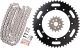 X-Ring Chain Kit 16/50 (104Links) DID 520VX3, Open Type with Clip Chain Joint, Black, Replaces Item 93500