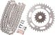 X-Ring Chain Kit 15/37 (104Links) DID 520VX3, Open Type with Clip Chain Joint, Black, Coarse Geared Front Sprocket