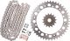 X-Ring Chain Kit 15/44 (110Links) DID 520VX3, Open Type with Clip Chain Joint, Black, Fine Geared Front Sprocket, Replaces Item 93603