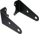 Benders Headlight Bracket 'Scrambler', 1 pair, stainless steel black coated, without mounting material