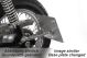 Lateral License Plate Bracket, Black Edition, incl. e-approved lighting and reflector, aluminum plate for Euro license plates 180x200mm
