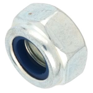 M8 Self-Locking Nut, Zinc-Coated