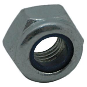 M10x1.25 selflocking Nut, Zinc Coated, OEM reference # 90185-10035, 90185-10060