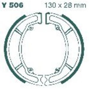EBC Brake Shoes, Front/Rear (Vehicle Type Approval)