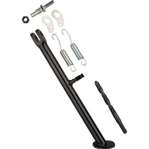 Side Stand Conversion Set, suitable for worn frame bore (conversion to 12mm-bolt incl. drill)