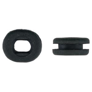 Rubber Damper, e.g. between frame/side cover (oval), 1 piece OEM reference# 90480-01176