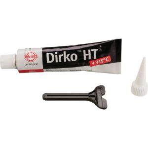 Dirko Sealing Compound HT Black (-60 to +315°C), 70ml, incl. dosing spout