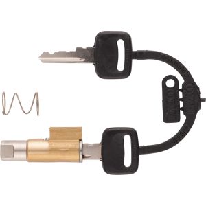 Steering Lock with Spring + 2 Keys (OEM Supplier)