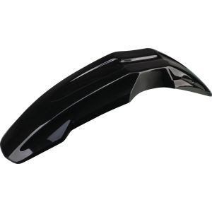 SuperMoto Front Fender, Black, with Louvres (UFO)