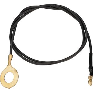 Ground Lead (L=610mm/Eyelet 10mm/Male Japan Bullet Connector), OEM 3FU-83364-00