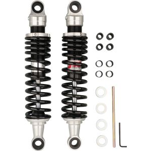 YSS Ecoline Rear Shock Absorbers, 1 Pair, Length 320mm, Vehicle Type Approval (Does not suit OEM Chain Guard, Alternative see Item 30961/30642)