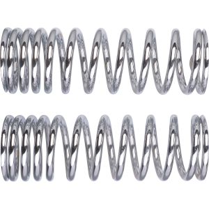 YSS Replacement/Tuning Spring for Rear Shocks, 1 pair, chrome, recommended for load/driver's weight 95kg and up (Vehicle Type Approval)