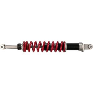 YSS Mono Rear Shock Absorber, red spring, rebound adjustable over 30 clicks, variable spring preload, NO height adjustment!