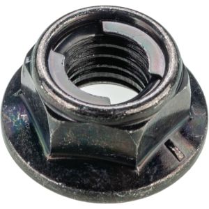 Rear Sprocket Mounting Nut, M8x1.25 with metal lockring and flange, low-profile design, 1 piece