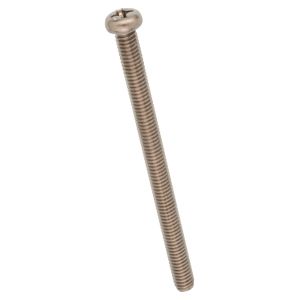 Screw for Taillight Lens, 1 piece (M4x55mm with cross recess), OEM reference # 98580-04055, 341-84724-60, 477-84331-61