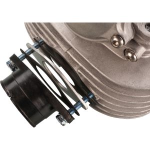 Intake Manifold Spacer 3mm for Cylinder Head, compensates shrinkage of connecting rubber carb.- air box, incl. mounting material, w/o manifold