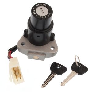 Replica Ignition Switch with Steering Lock, Non-German Models, corresponding Electrical Plug see Item 28528/40164