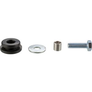 SR500 Mounting Kit, complete, for Aluminium Chain Guard (Rubber, Bushing, Screw & Washer)