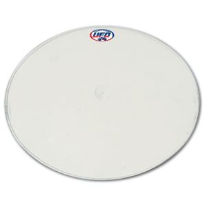 Number Plate Vintage, Oval, White, Size approx. 270x215mm, 1 Piece