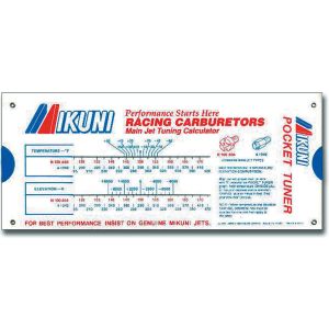 MIKUNI PocketTuner, Calculator for Rejetting to different Temperature and/or Altitude