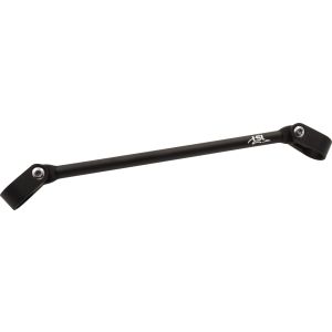 LSL Handlebar Strut Crossbar, aluminium matt black anodized, strut diameter  1/2', length 280mm, fitting length mid/mid 262mm