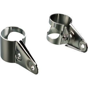 Replica Headlight Bracket TT500 without Damper, 1 pair, chromed, needs 2x item 33036, OEM-reference # 1K7-84118-60-33