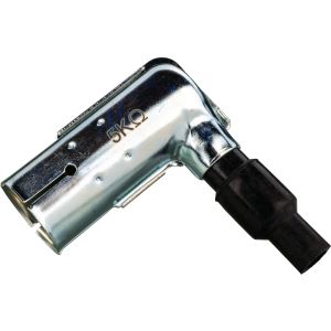 Replica Spark Plug Resistor Cover 90°, Metal Shielding Plate, Interference-Suppressed
