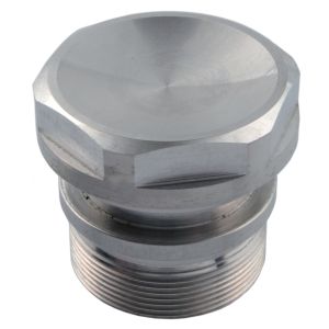 Aluminium Fork Top Nut, 1 Piece (Hexagon Head 32mm, Concave/Dished, without O-Ring)