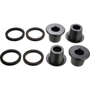 KEDO Top Yoke Bushings (Massive) for Handlebar Clamp, Black Plastic, Set of 4