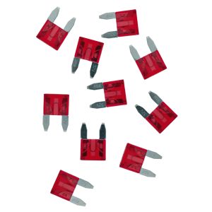 Fuse, Mini Blade Type, 10A, Pack of 10