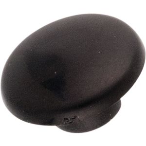 Black Plastic Cap, fits M6 Allen screws (AF 5mm) or M6 threaded hole, 1 piece