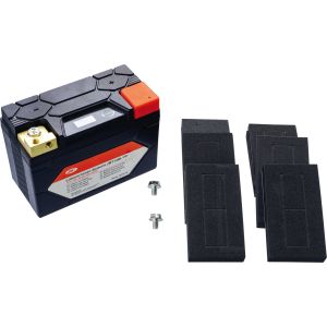Lithium Ion Battery 12V/4.0Ah/48Wh incl. integrated Charge Indicator, size 134x65x93mm, weight 1.09kg (Replaces YB12AL-A2, 12N5-3B)
