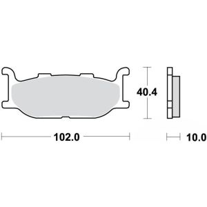 TRW-LUCAS Sintered Brake Pads, Front Right, 1 Pair (Vehicle Type Approval)