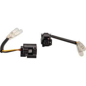 Adapter Cable for Accessory Indicators, YAMAHA system plug to Japan bullet connector, 1 pair (2 pairs are required per vehicle)