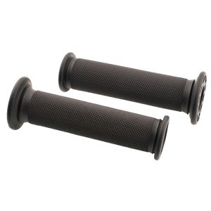 'Classic' Handlebar Grip, Anthracite-Black, Hard, Length 125mm, Open End, 1 Pair