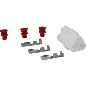 MT System Plug, female socket, waterproof with 3 contacts and 3 seals