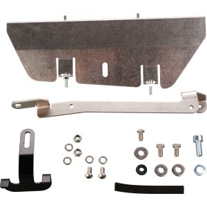 Retaining Plate/Heat Shield for Side Cover Right (if necessary pls. order 4 x rubber # 27729 if needed), OEM reference # 3Y1-14718-00