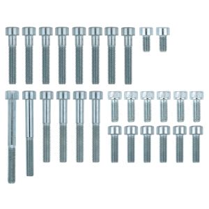 M6 Allen Screw Set 8.8 Crankcase, Contains All Screws For Crankcase, Oilsump, Oillabyrinth, Cable Guide, Oilline