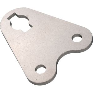 KEDO Horn Bracket, stainless steel, nacked, suitable for OEM horn to be mounted on lower yoke