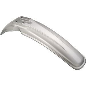 Replica Front Front Fender 'Crystal Silver', painted, with original mounting holes