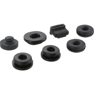 Mounting Kit for Left and Right Side Covers, complete, 7 pcs. rubber set