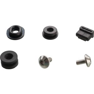 Mounting Kit Complete for Left and Right Side Covers, 6 pcs. rubber and screw set