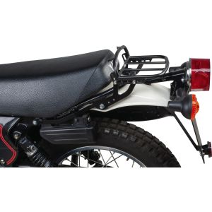 Mini Luggage Rack, stainless steel black, with brackets and mounting hardware, luggage area 23x15cm, suitable for the short seat (-'79 and '80-) ONLY