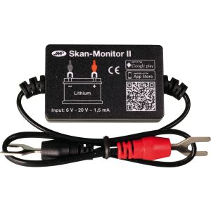 Bluetooth monitoring for Lithium batteries and Alternator/voltage regulator tester, 6V/12V systems, operation via app