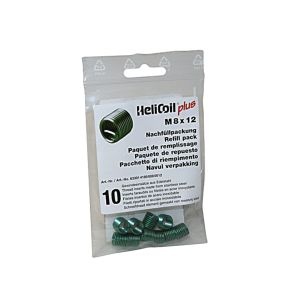 HELICOIL PLUS-Refill M8x12, Set contains 10 Pieces