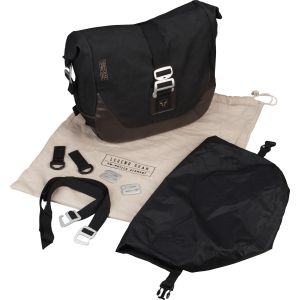 LegendGear Side Bag, 9.8L, universal fastening with belts and various flaps, wrap closure, waterproof. inner bag, dim. approx. 37x25x12cm