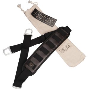LegendGear Shoulder Strap, brown, padded, carabiner fastener, suitable for side bag item 60694/60699B/60700B/60705