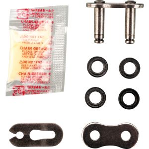Clip Chain Joint DID 520XRE (XW-Ring), silver-grey